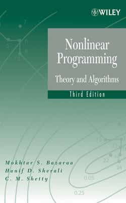 Nonlinear Programming: Theory And Algorithms (Set)