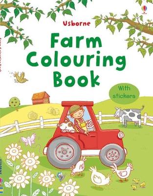 First Colouring Book Farm + Stickers