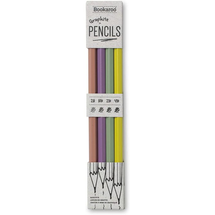 BOOKAROO GRAPHITE PENCILS PASTELS