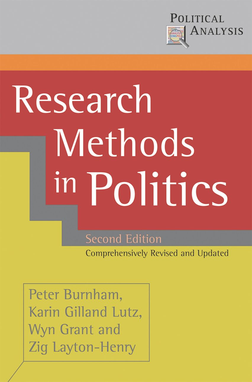 RESEARCH METHODS IN POLITICS COMPETING