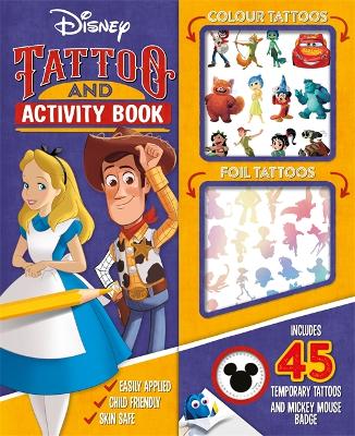 Disney: Tattoo And Activity Book